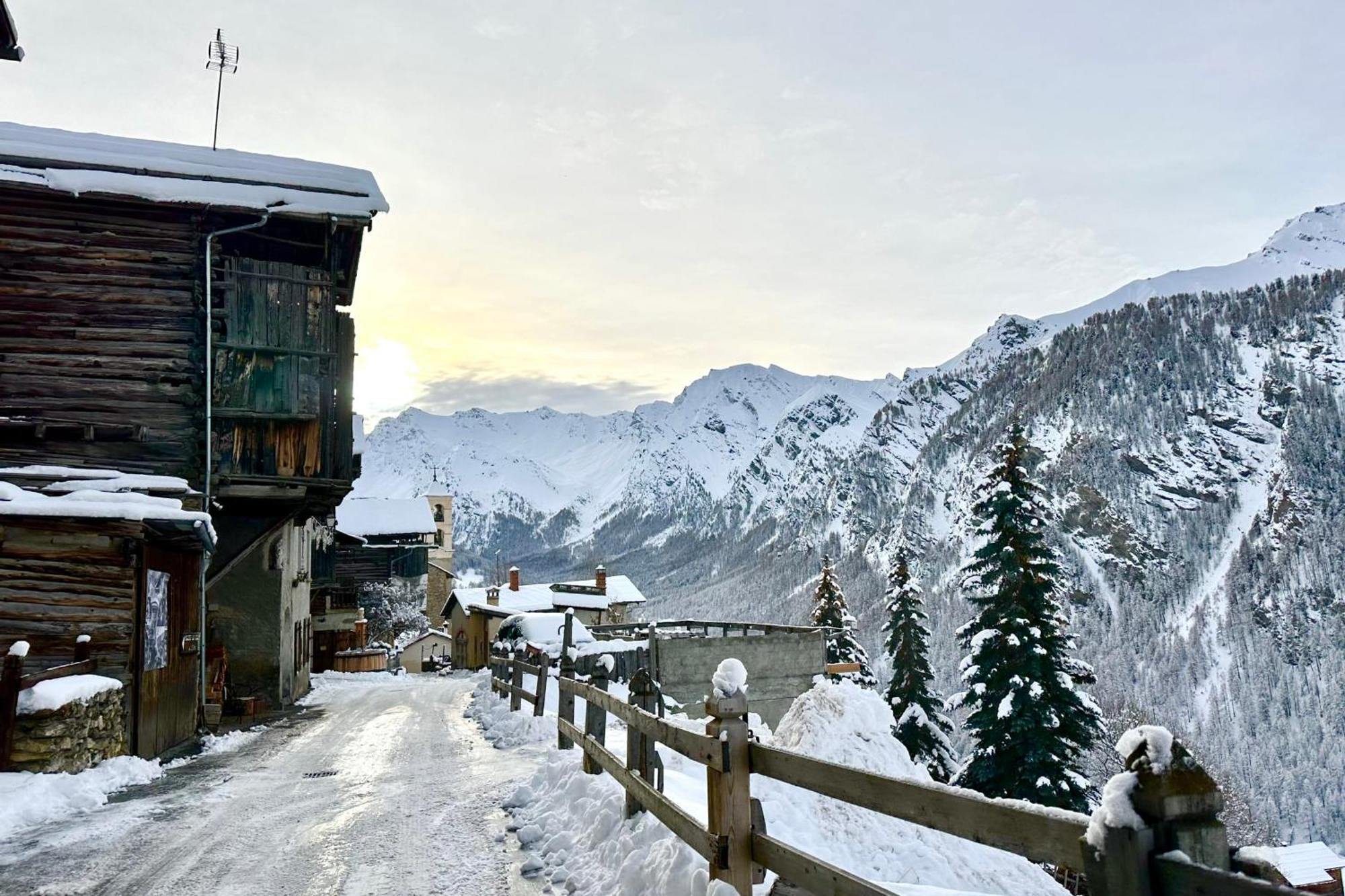 Casa-La Lobio Foot Of The Slopes Breathtaking Views 4P Appartement Saint-Vérand Buitenkant foto