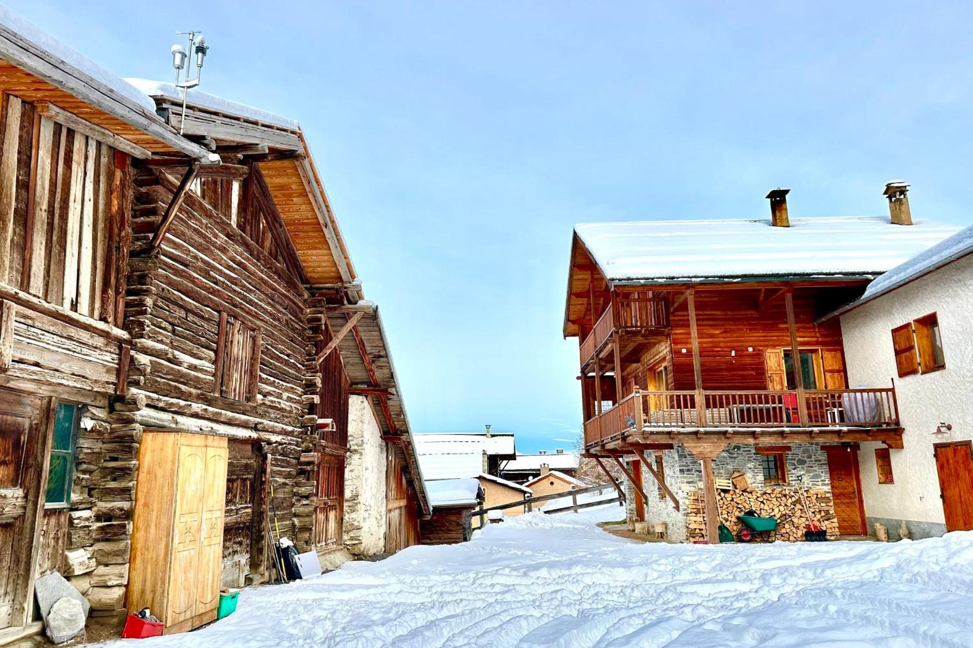 Casa-La Lobio Foot Of The Slopes Breathtaking Views 4P Appartement Saint-Vérand Buitenkant foto