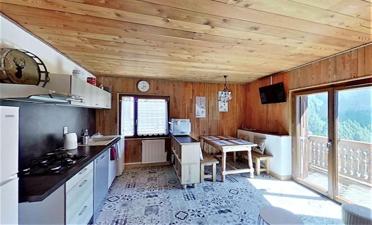 Casa-La Lobio Foot Of The Slopes Breathtaking Views 4P Appartement Saint-Vérand Buitenkant foto